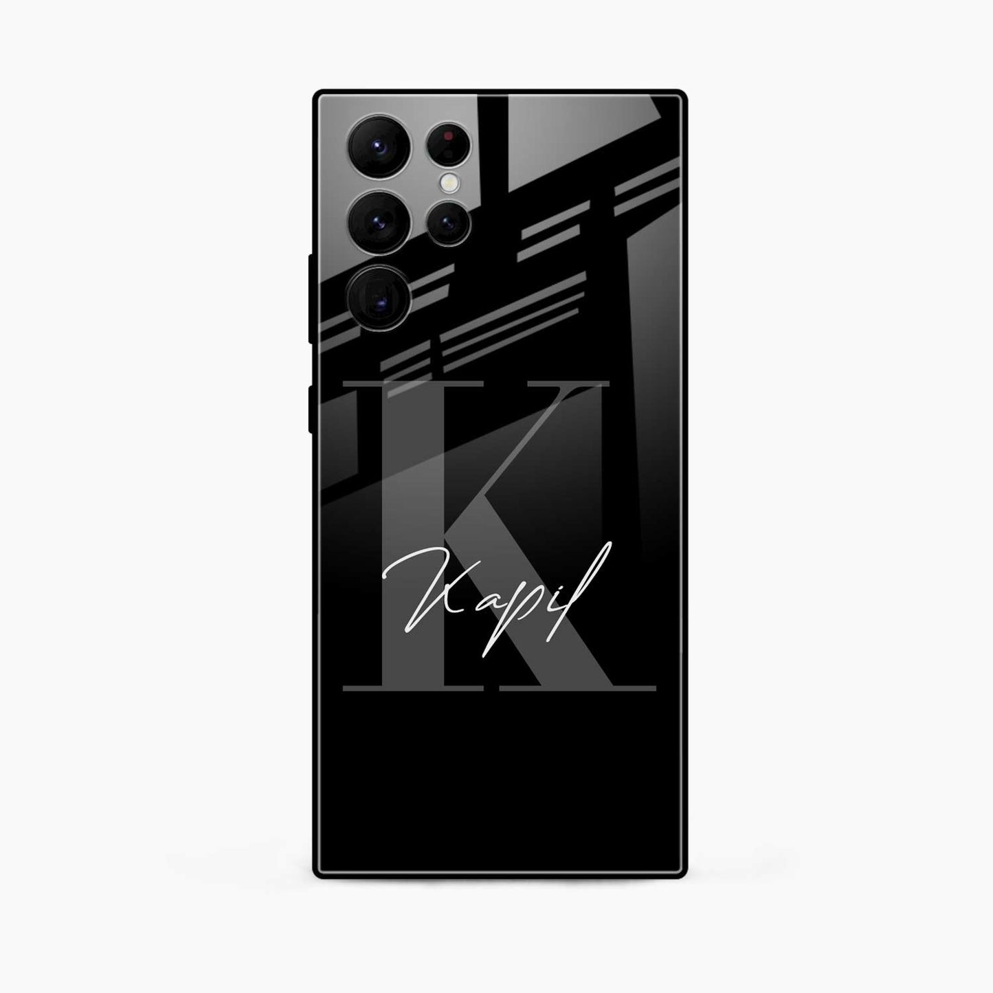 Customised Name Samsung S22 Ultra Back Cover